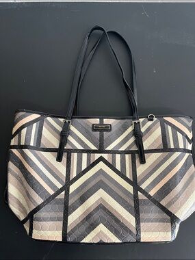 REHAB Bag- Nine West Geometric Tote- See Photos